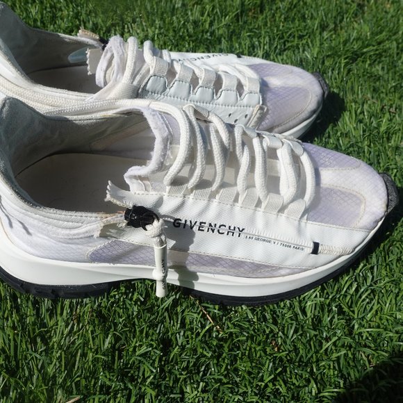Womens Givenchy White Spectre Runner Zip Sneakers Givenchy - Picture 2 of 5